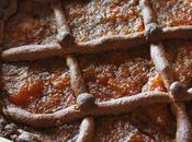 Crostata castagne marmellata zucca lavanda