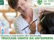 Fatti truccare gratis bio!) un’esperta! Appuntamento alla Coccinella Verde sabato novembre