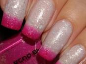 Glitter Thermal Nail Polish Fuchsia-Light Pink from Born Pretty Swatches Review