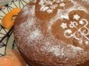 Gateau noisette gocce arancia cioccolato