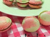 Macarons bicolori ciocco clementine