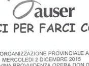 AUSER, conferenza organizzazione provinciale Como, dicembre 2015