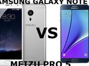 Samsung Galaxy Note Meizu video confronto italiano