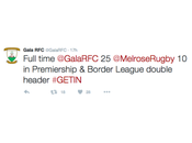 Premiership: Heriot’s Melrose sconfitte