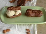 eclair cacao amaro gelato mandorla