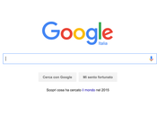 anno ricerche Google”: quali parole cercate 2015?