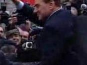 Berlusconi L'uscita Palazzo Giustizia (28.03.11)