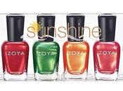 Zoya Sunshine Summertime Collection