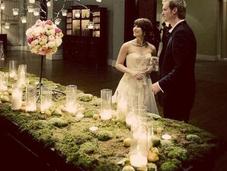 Wedding moss: muschio decorazioni