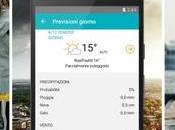 Accuweather Android aggiorna alla versione “converte” Material Design