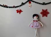 Bambola Rosso tema Natale