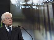Intervento Presidente della Repubblica Sergio Mattarella occasione Celebrazione Giorno Memoria
