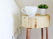 Progetto DIY: tavolino legno tubi rame