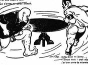 Vignette satirico-erotiche Hitler Mussolini