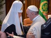 Dichiarazione papa francesco patriarca kirill