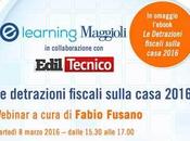 Detrazioni fiscali Casa 2016: Webinar Ediltecnico risolve dubbi