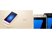 Xiaomi Samsung Galaxy specifiche confronto