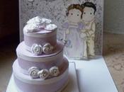 card mini weeding cake