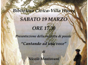 Luino, Biblioteca “Villa Hussy”: sabato presentazione della raccolta poesie “Cantando voce”
