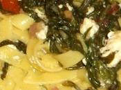 Tagliatelle stridoli, ricotta pomodorini