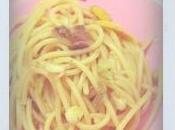 Spaghetti acciughe cipollotti