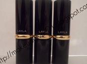 Layla Cosmetics High Shine Lipstick REVIEW SWATCHES