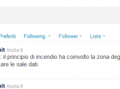 caso emergenza, accendere Twitter