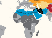 dittature resto Mondo secondo USA: mappa
