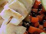 Spiedini merlano burro all’aglio lenticchie