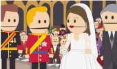 William Kate diventano cartoni animati South Park
