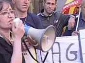 Napoli protesta degli davanti Duomo