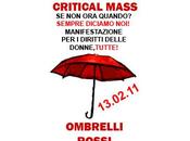 febbraio, massa critica ombrelli rossi: vogliamo tutto!