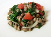 fagioli dell’occhio spinaci (mavromatika spanaki)