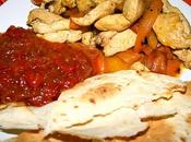 Pollo peperoni salsa piccante