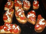 Bruschette tricolore