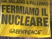 Greenpeace alla finale Coppa Italia contro nucleare