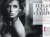 Elisabetta Canalis foto backstage: pure Vogue Spagna magna!