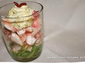 BICCHIERINO INSALATA POLIPO, RUCOLA SALSINA CAPPERI