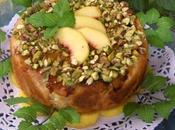 Torta pesche rovesciata