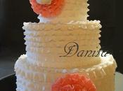 torta battesimo delle bimbe: piani volant