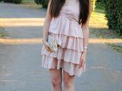 Pale Pink Ruffle Dress