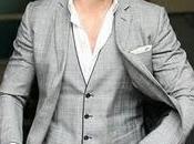 David Gandy outside Television Studios