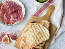 Flatbread alla griglia pane veloce grigliato
