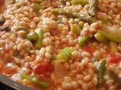 Farro risottato agli asparagi