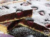 Raspberry choco tarte