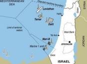Guerra confine marittimo libano israele. contendere sono maxigiacimenti trovati mediterraneo