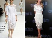 Rosie Huntington-Whiteley, dama bianca Dolce Gabbana