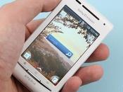 Sony Ericsson Xperia foto video anteprima