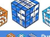 icone social media forma Cubo Rubik