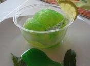 Granita limone sciroppo menta